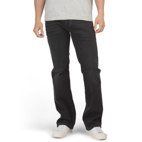 DIESEL Black Zanity Boot Cut Jeans - Picture 1 of 2